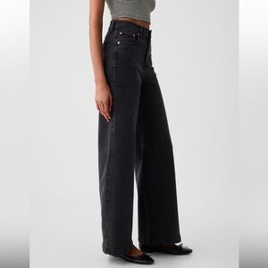 GAP High Rise Wide Leg Jeans